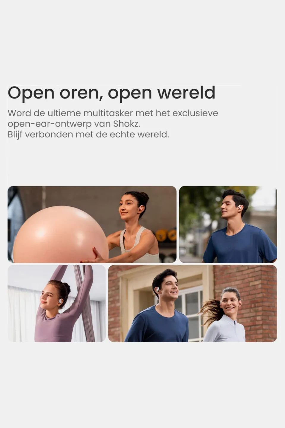 Shokz Openfit Air Koptelefoon