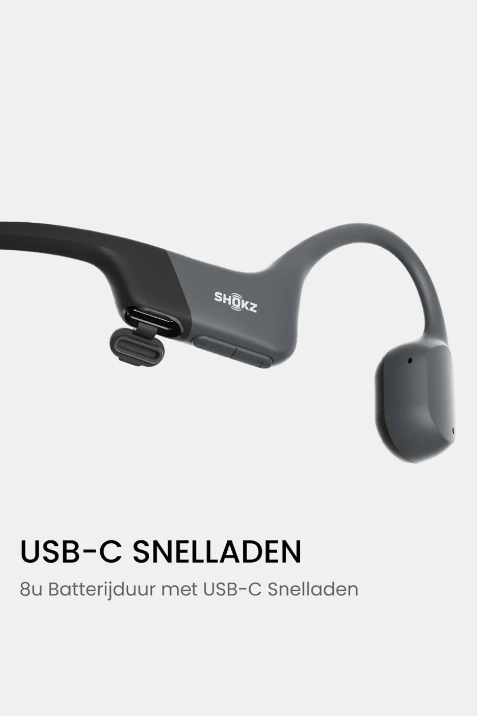 Shokz OpenRun USB-C Koptelefoon