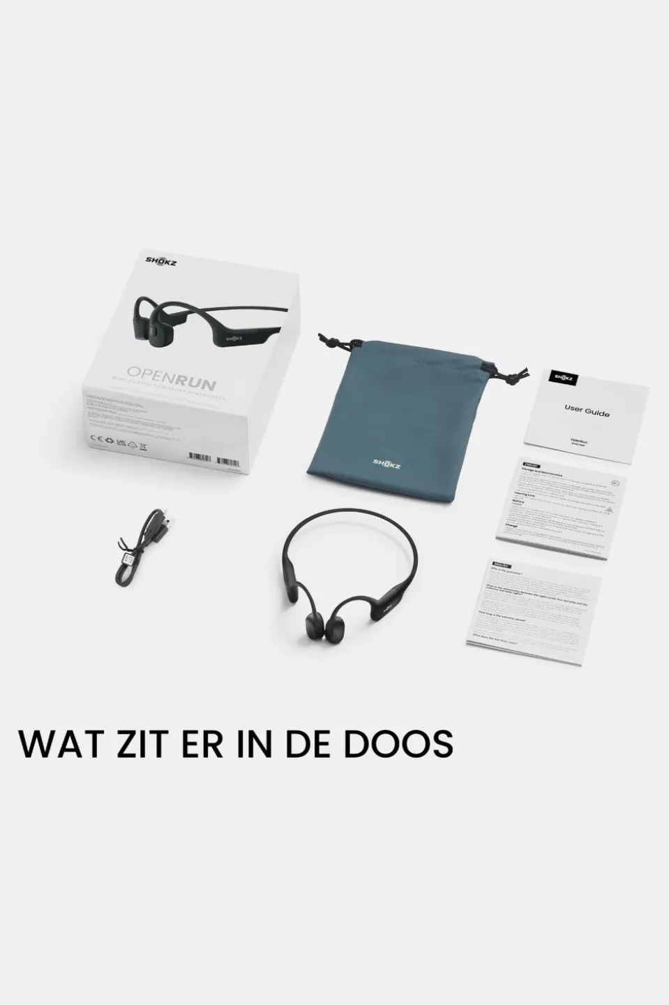 Shokz OpenRun USB-C Koptelefoon