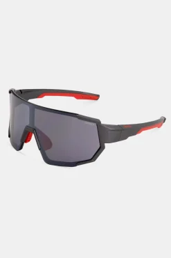 Sinner Viraro Gun Metal Red Zonnebril