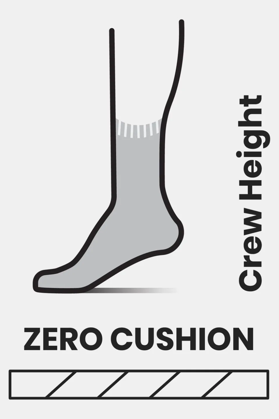 Smartwool Hike Classic Edition Zero Cushion Liner Crew Socks Sok