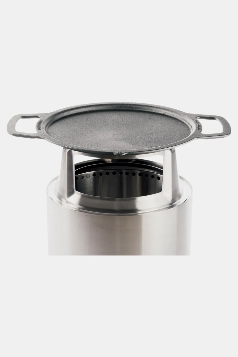 Solo Stove Adapter + Plancha Voor Ranger Uit Rvs En Gietijzer