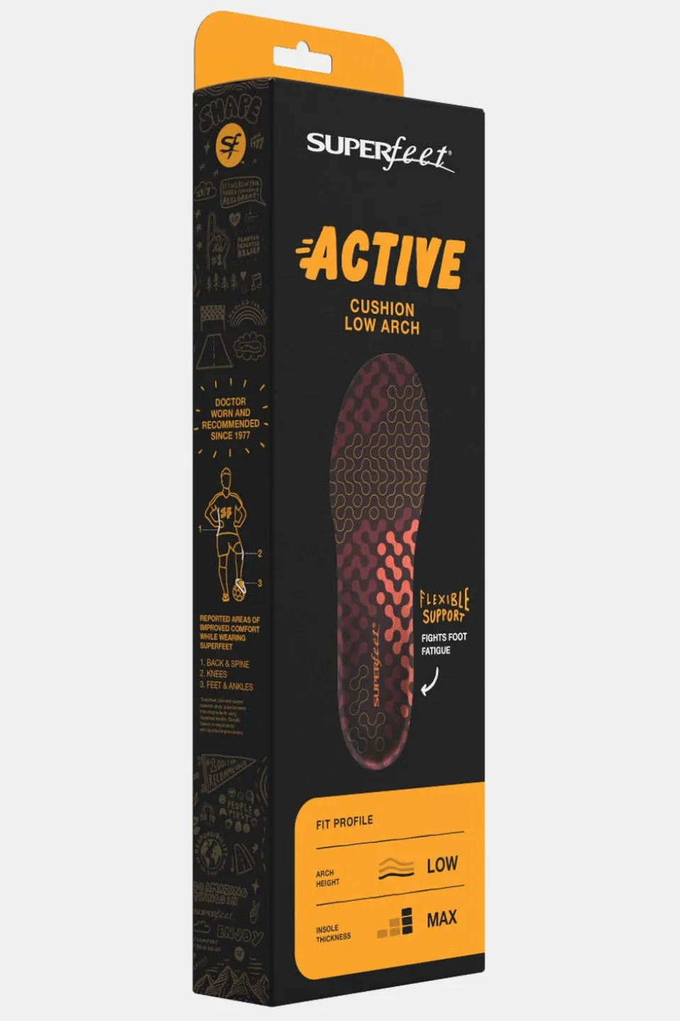 Superfeet Active Cushion Low Inlegzool