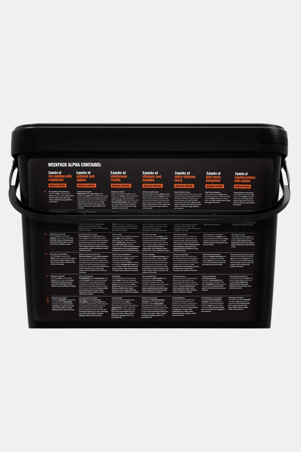Tactical Foodpack Weekpack Alpha Maaltijd