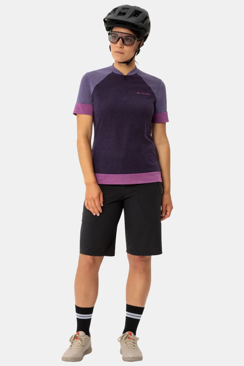 Vaude Altissimo Q-Zip Fietsshirt Dames