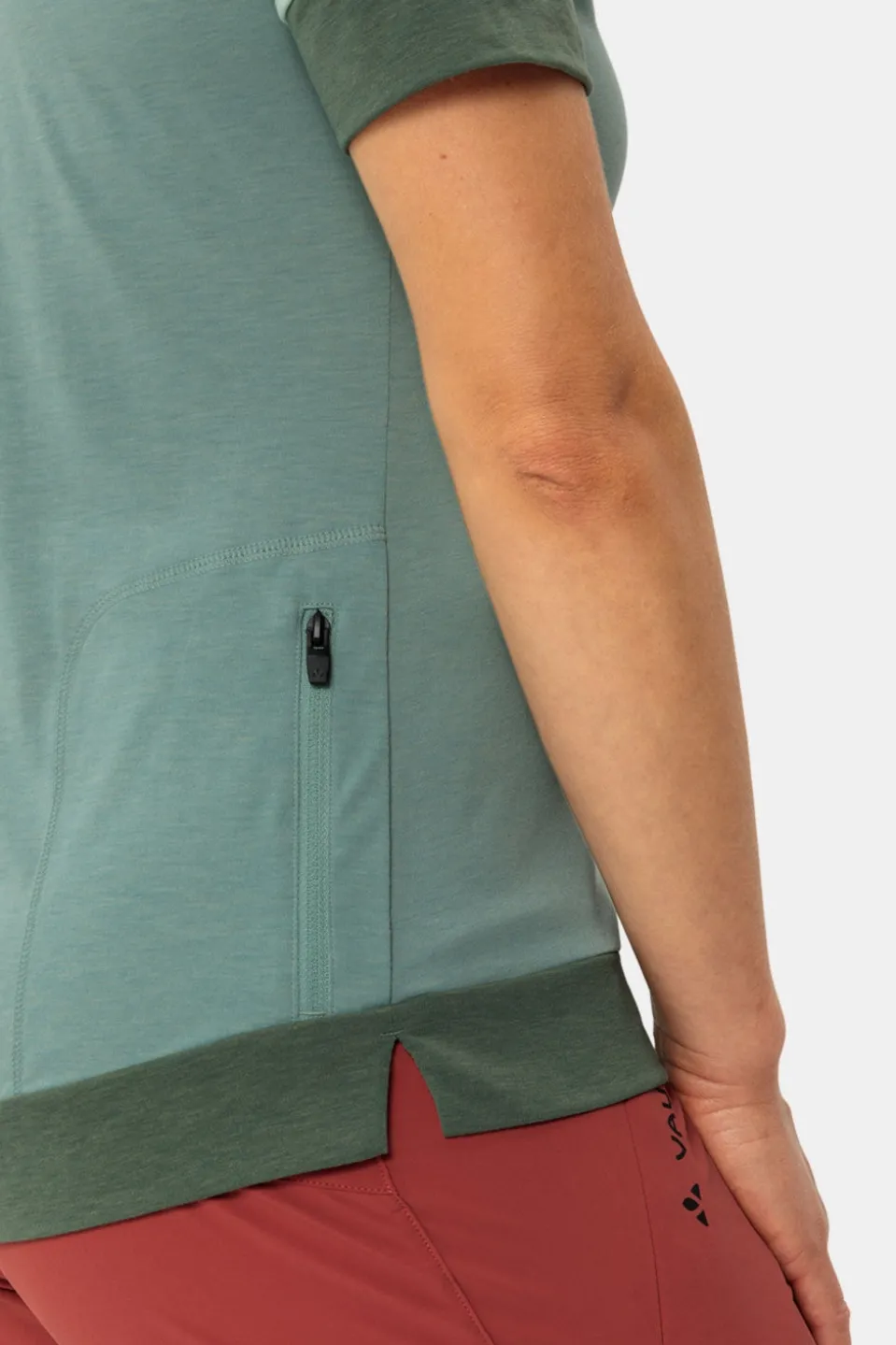 Vaude Altissimo Q-Zip Fietsshirt Dames