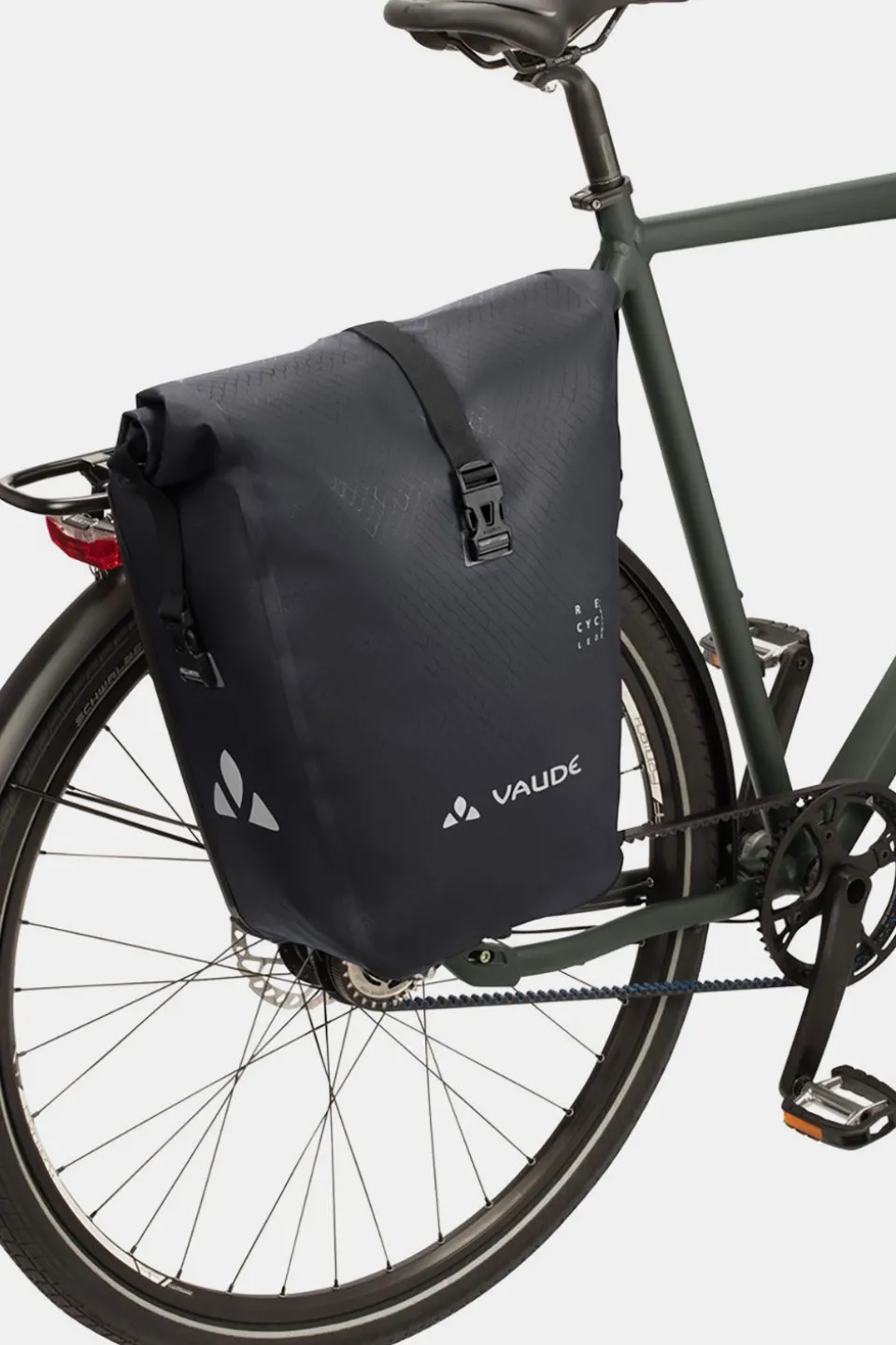 Vaude Aqua Back Recycled Dubbele Fietstas Achter