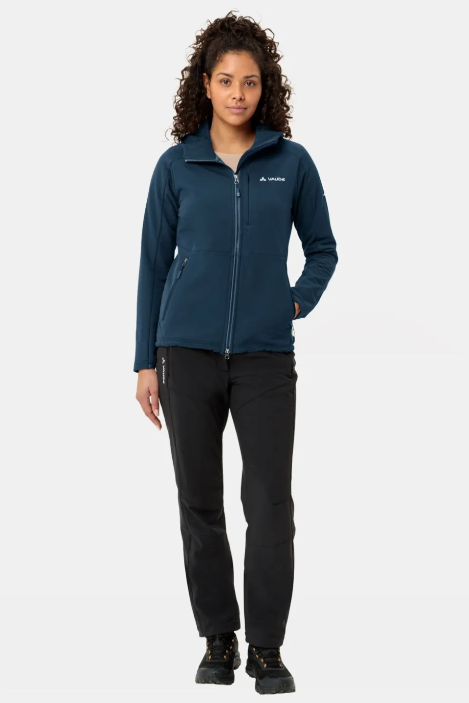 Vaude Elope Stormfleece Hoody Fleecevest Dames