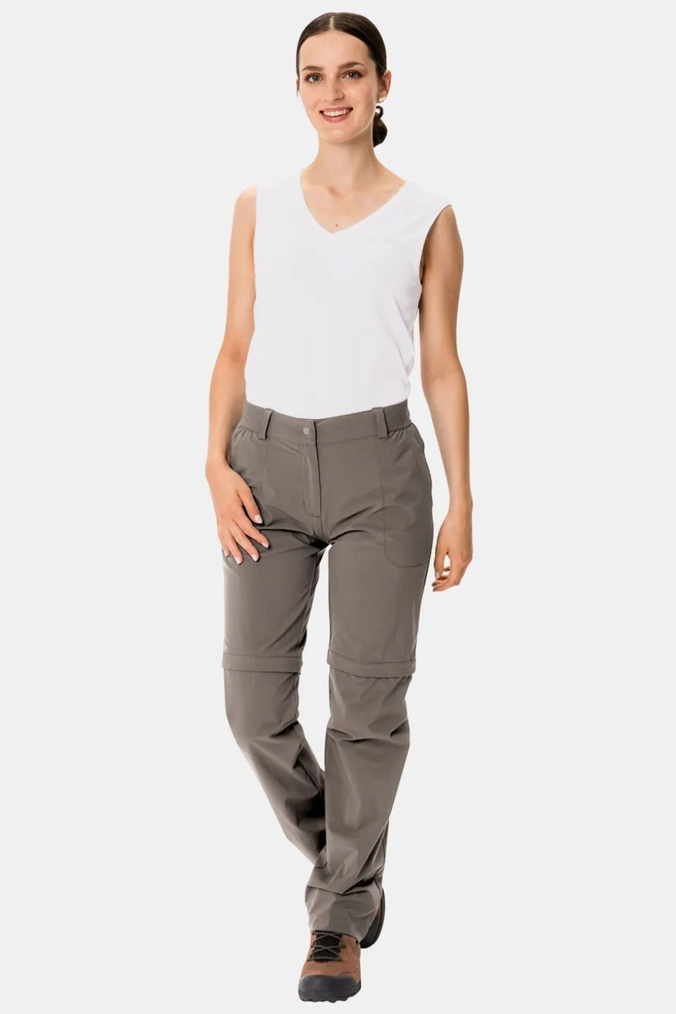 Vaude Farley II Stretch ZO Broek Regular Dames