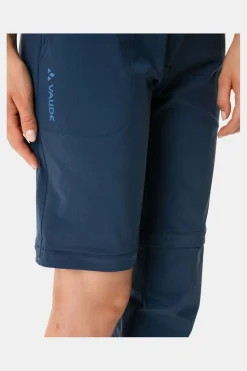 Vaude Farley II Stretch ZO Broek Short Dames