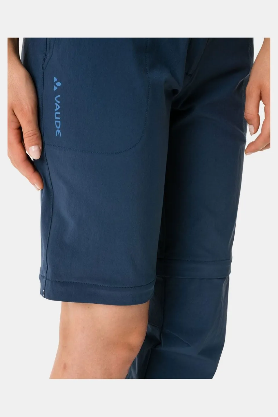 Vaude Farley II Stretch ZO Broek Short Dames