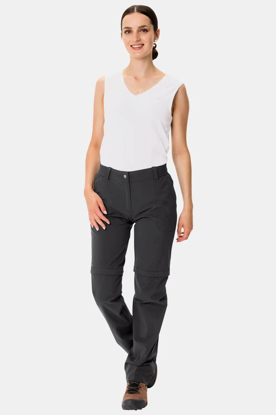 Vaude Farley II Stretch ZO Broek Regular Dames