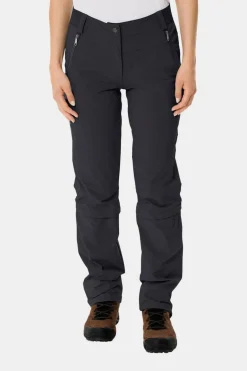 Vaude Farley Stretch Capri T-Zip III Afritsbroek Dames