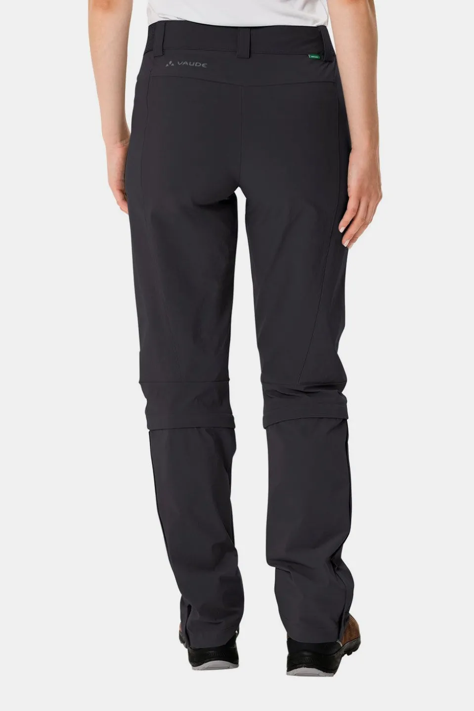 Vaude Farley Stretch Capri T-Zip III Afritsbroek Dames