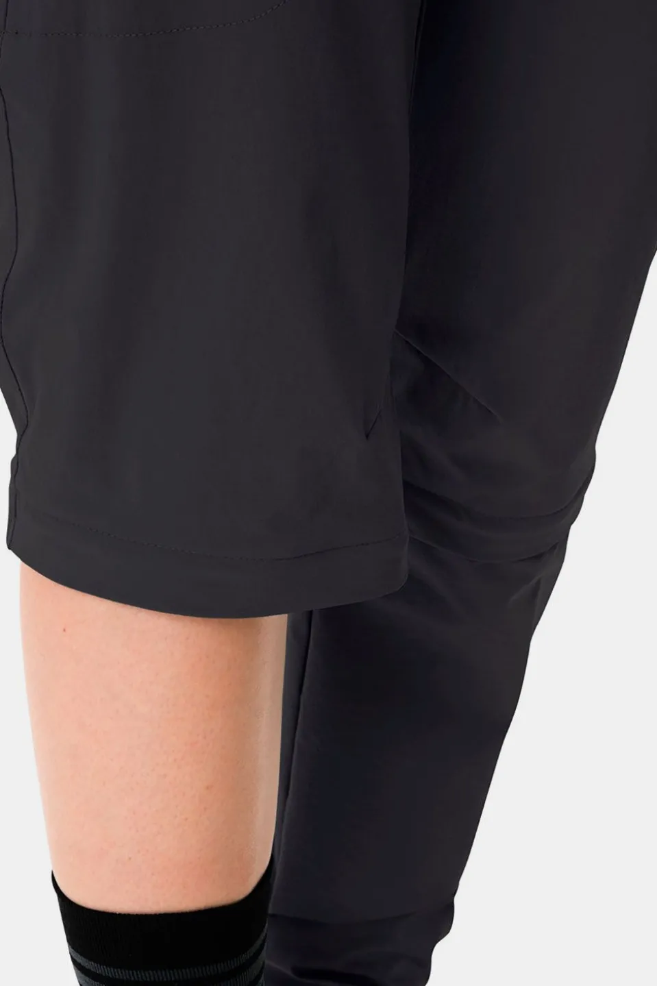 Vaude Farley Stretch Capri T-Zip III Afritsbroek Dames