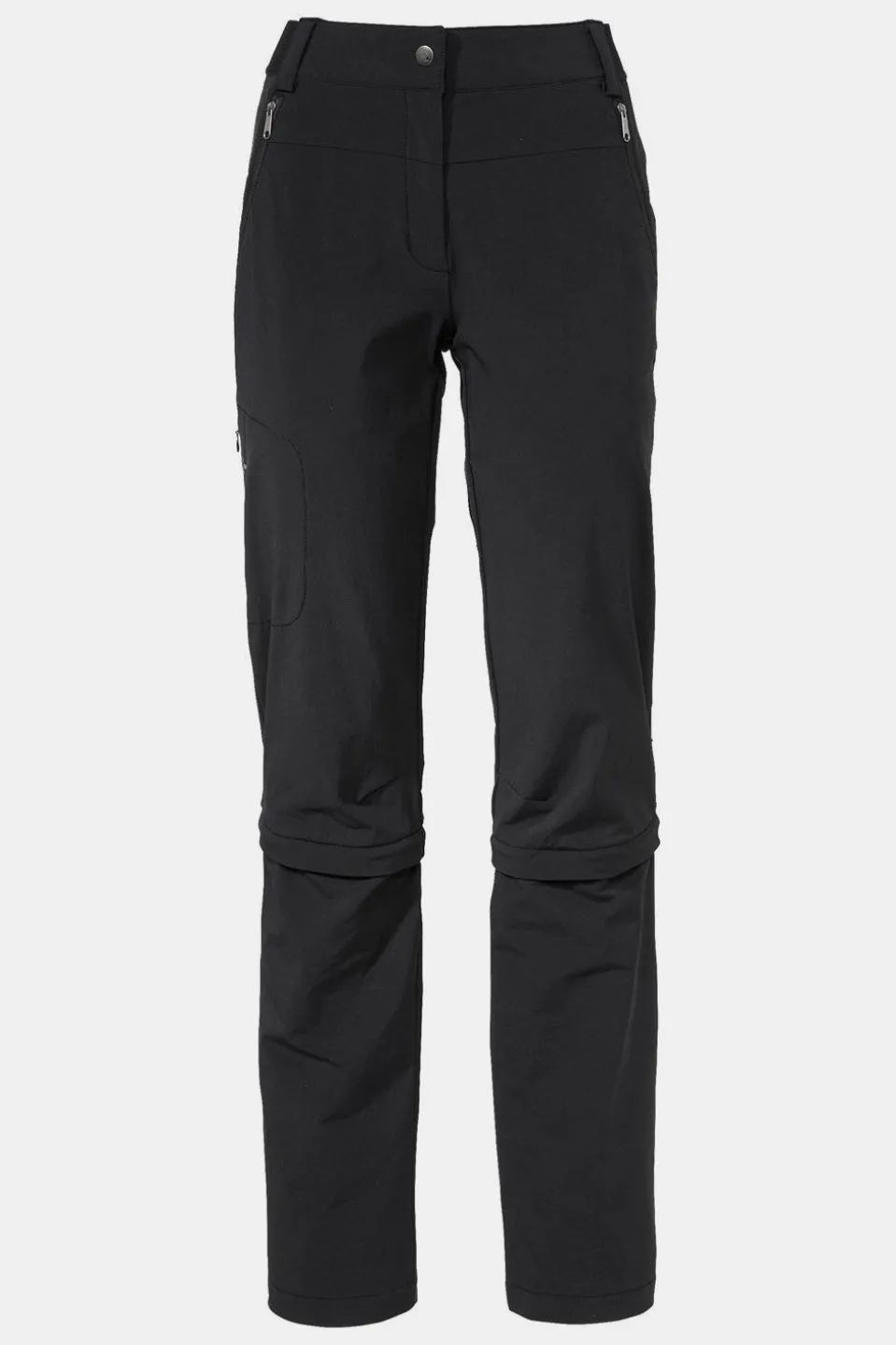 Vaude Farley Stretch Capri T-Zip III Afritsbroek Dames