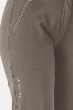 Vaude Farley Stretch Capri T-Zip III Afritsbroek Dames