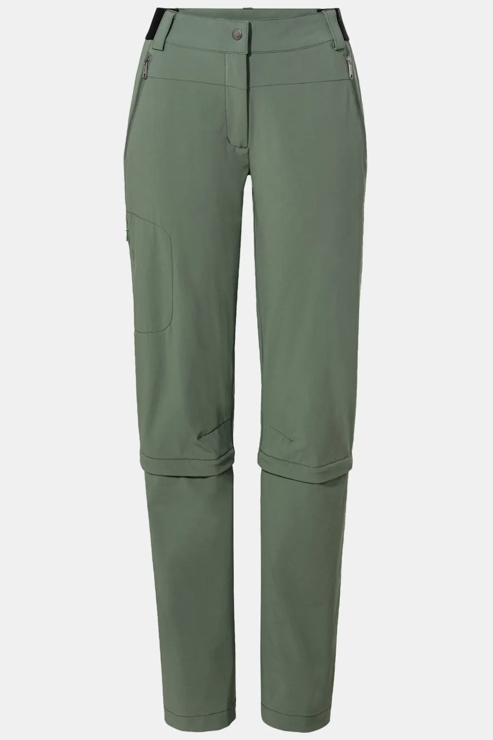 Vaude Farley Stretch Capri T-Zip III Afritsbroek Dames