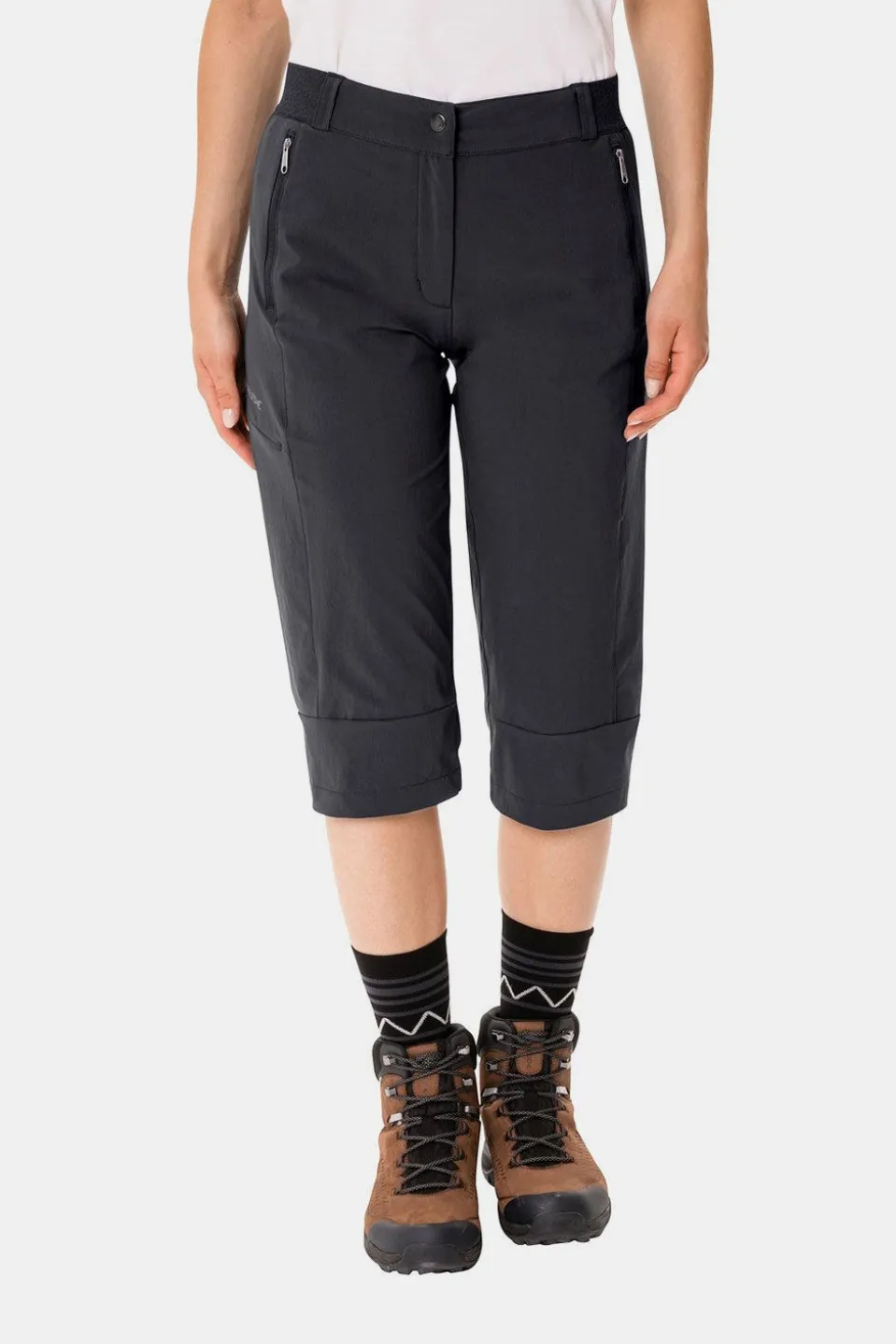 Vaude Farley Stretch Capribroek III Dames