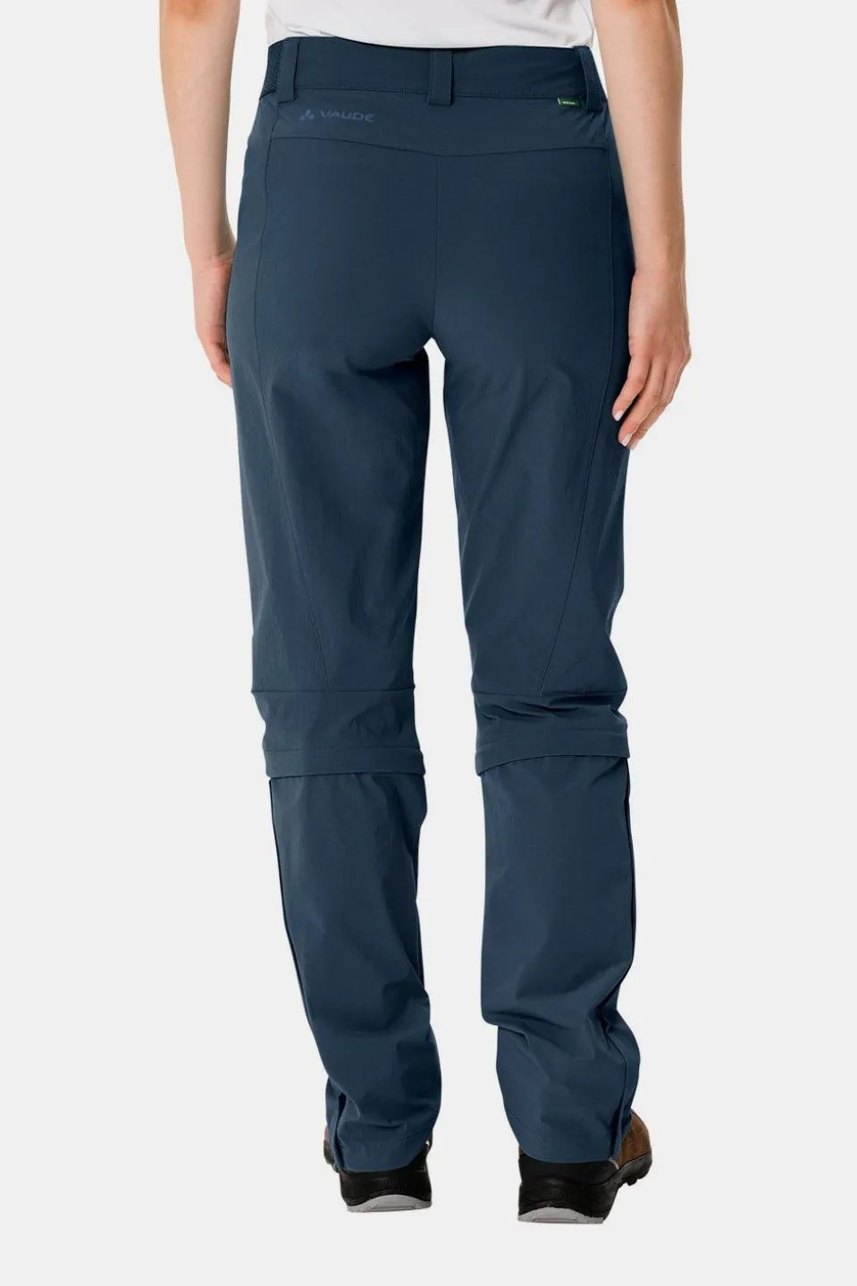 Vaude Farley Stretch Capri T-Zip III Afritsbroek Dames