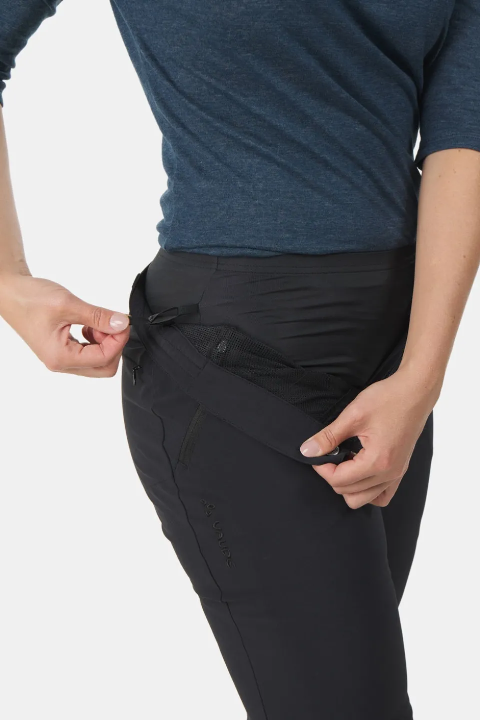 Vaude Yaras Zip-Off Regular Fietsbroek Dames