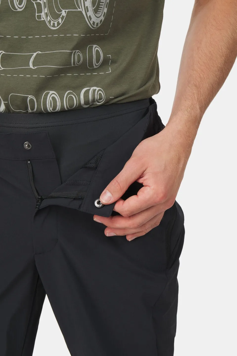 Vaude Yaras ZO Afritsbroek Regular