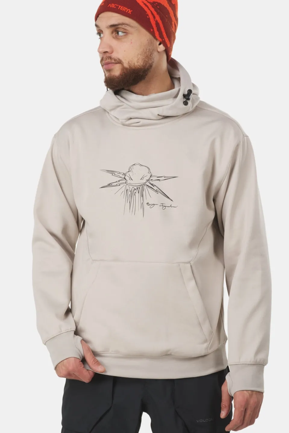 Volcom Hydro Riding Hoodie Fleecetrui