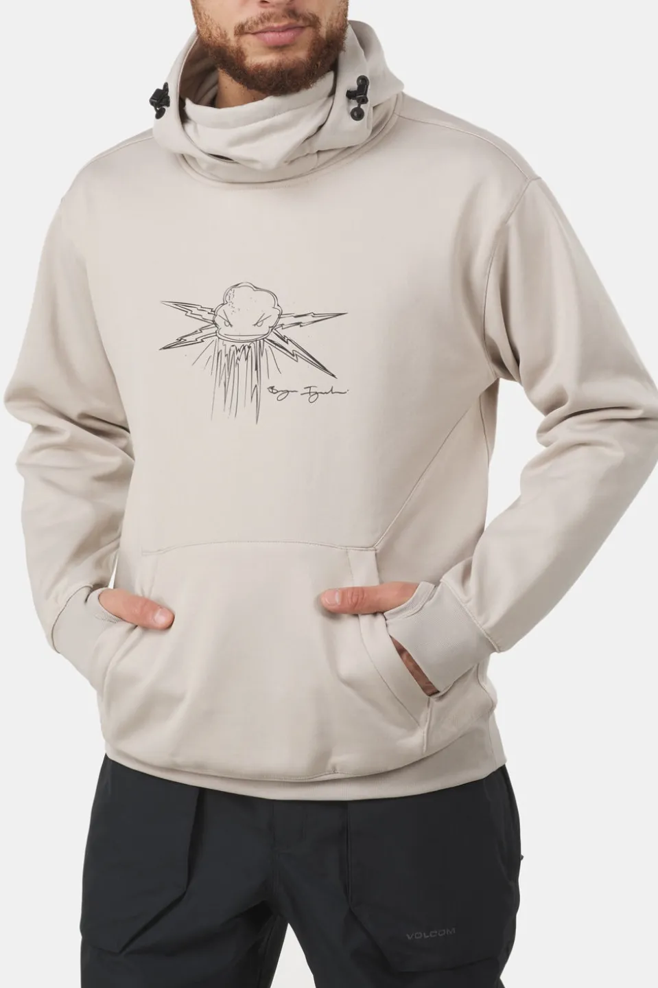 Volcom Hydro Riding Hoodie Fleecetrui